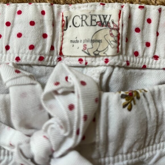 J Crew Winter Pajama Shorts - Size Small - Picture 3 of 5